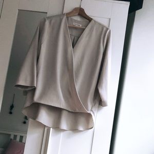 Elegant 3/4 sleeve blouse